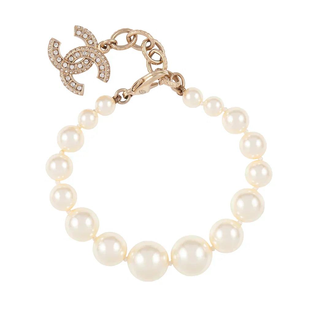 18K Pearls  Chanel Bracelet
