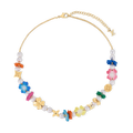 18K Louis Vuitton Surfin' Flower Necklace