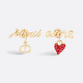 18K Dior Dioramour Je Vous Adore Earrings