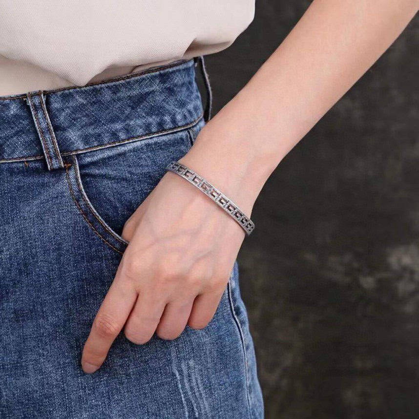 Double Gucci Cube Bracelet