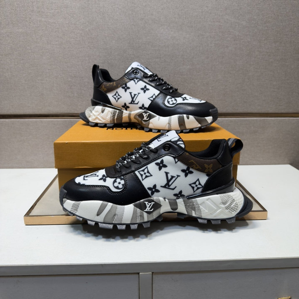 Louis Vuitton Monogram Chunky Sneakers — side