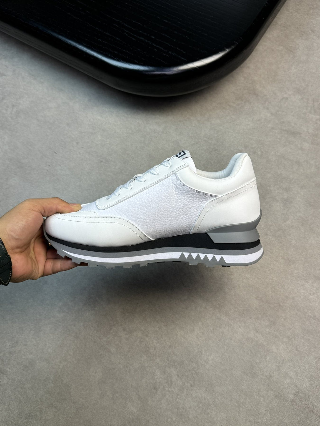 Givenchy Paneled Low-Top Sneakers — model