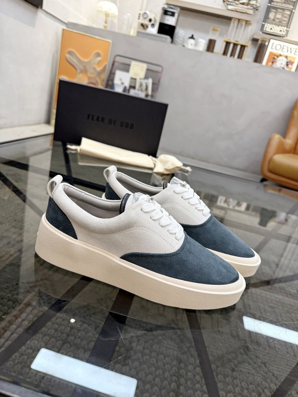 Fear of God Thick-Sole Low-Top Sneakers — front