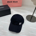 Miu Miu Logo Baseball Cap