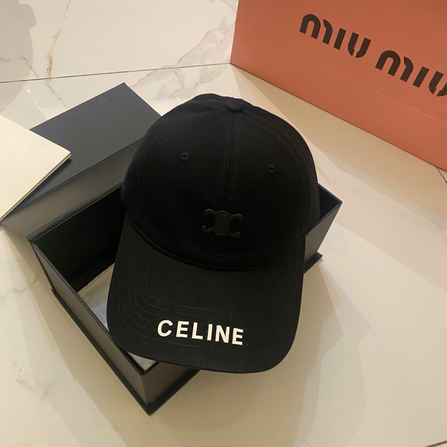 CELINE Baseball Cap in Dopamine Color Scheme