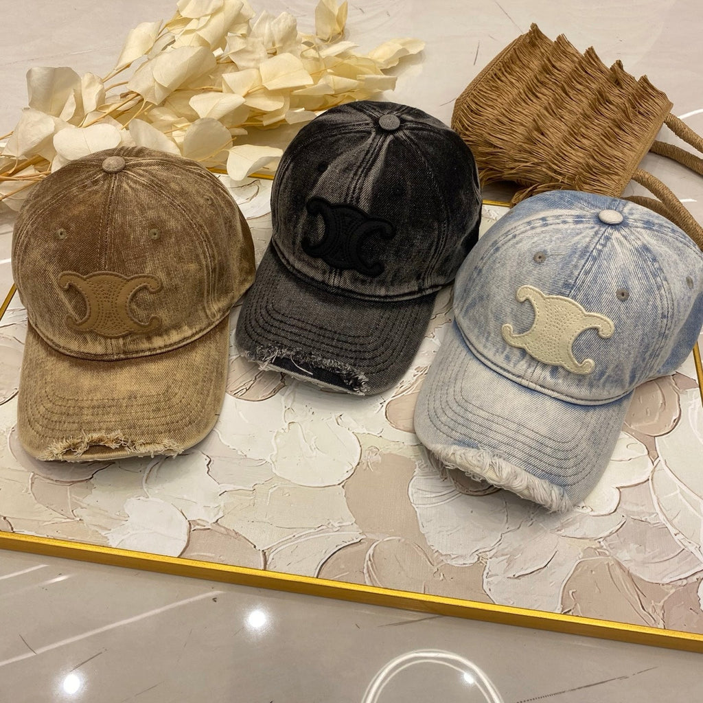 Celine Baseball Cap Wash Baseball Cap