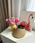CHANEL Tweed Sun Visor Hat