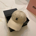 CHANEL Dopamine Color Baseball Cap