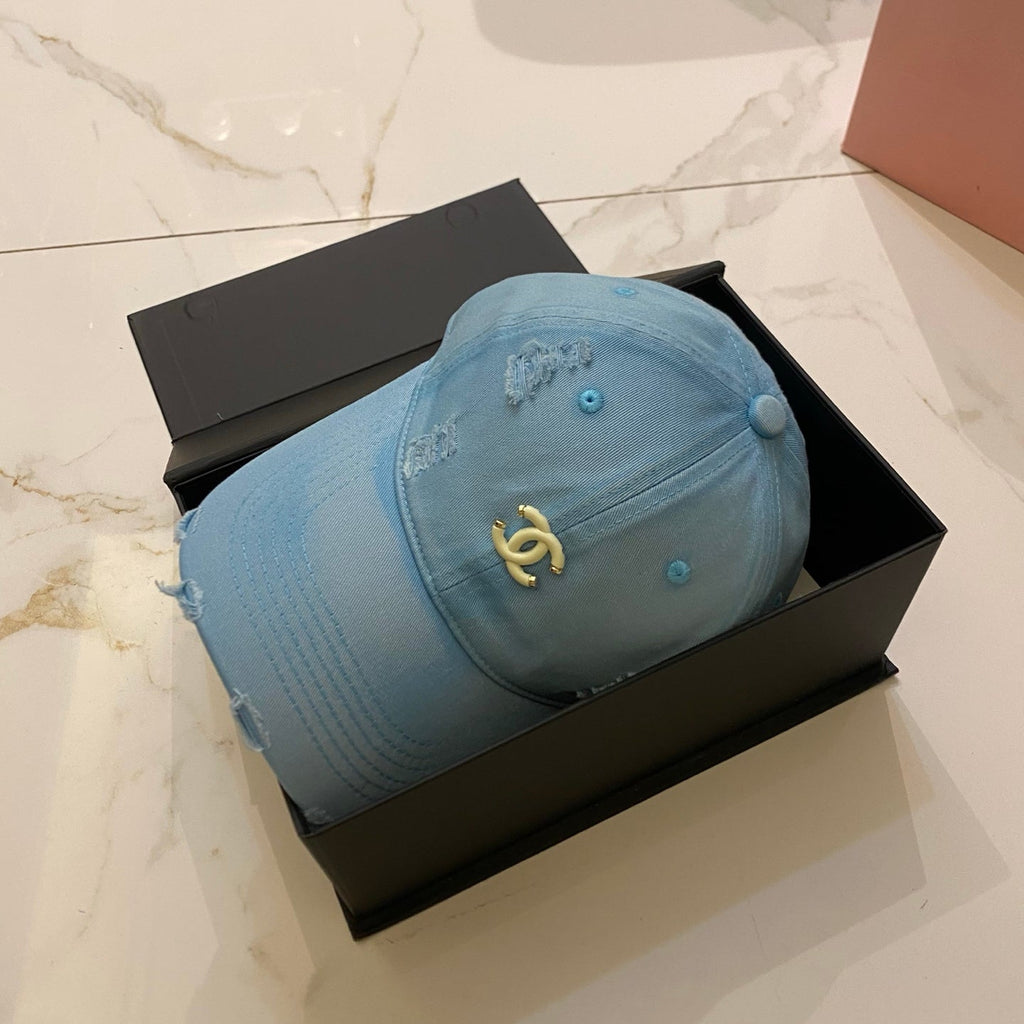 CHANEL Dopamine Color Baseball Cap