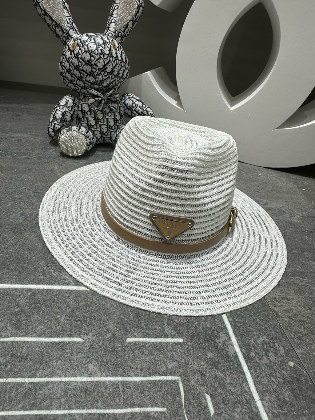 PRADA French Luxury Straw Sun Hat