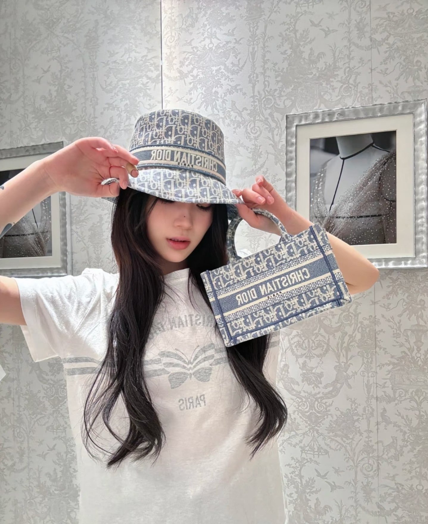 DIOR Oblique Bucket Hat