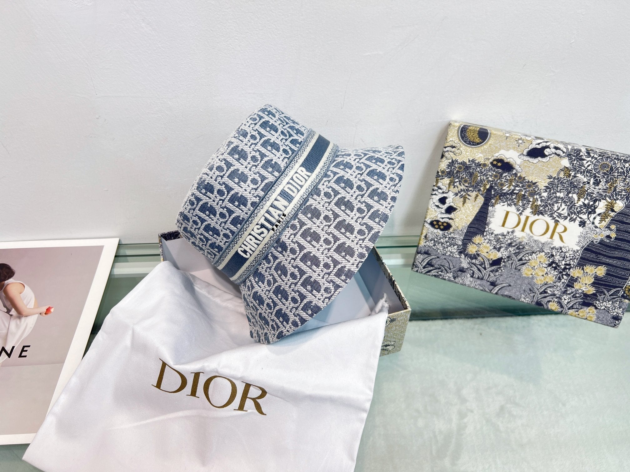 DIOR Oblique Bucket Hat